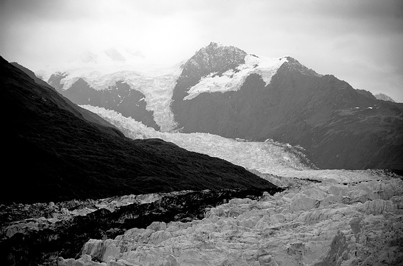 Marjorie Glacier in Glacier Bay National Park, Alaska