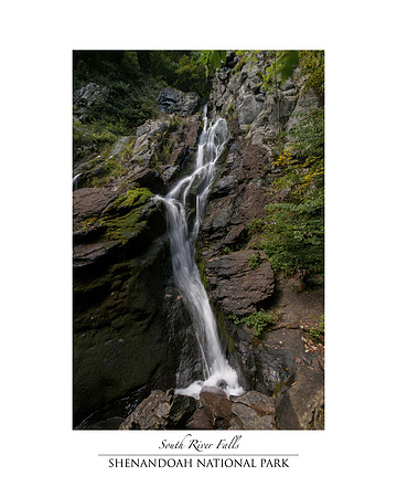 South River Falls in Shenandoah National Park