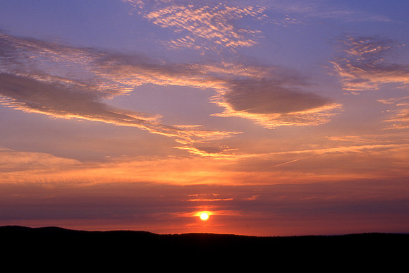 Sunrise Bearfence Mountain, Shenandoah National Park