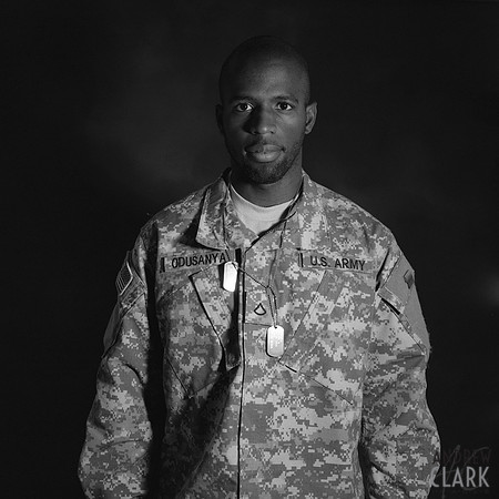 Army Private First Class Medic     Olumide Odusanya