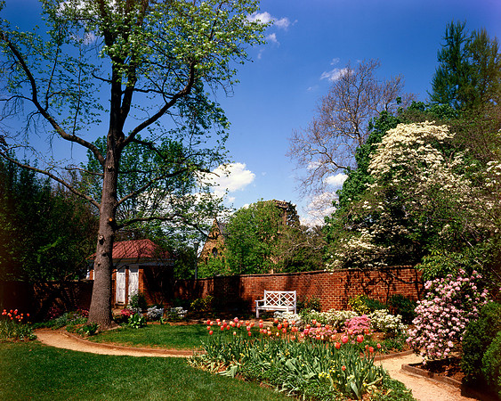 Gardens and UVA Chapel